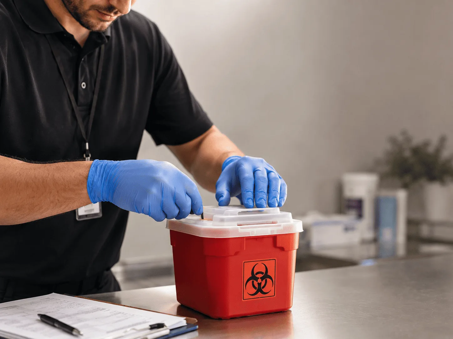 Why choose Sharps Waste Disposal in Lenapah, OK